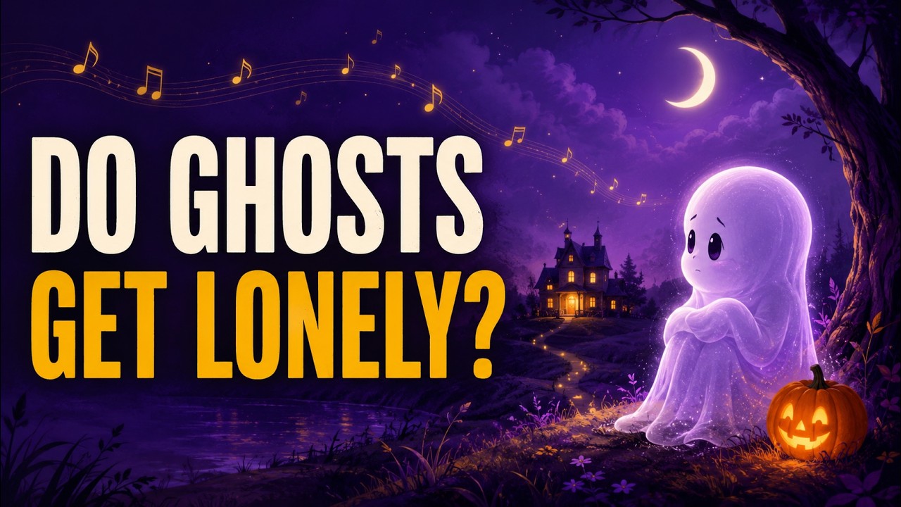 The Lonely Ghost | Gentle Halloween Piano Solo for Beginners