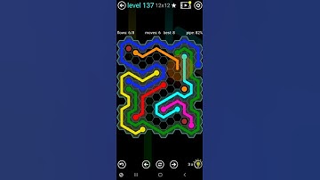 How To Solve Flow Free Hexes Extreme Pack Level 137 12x12 Board Walk Through Solution Walkthrough