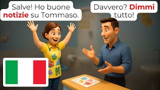 🇮🇹 Daycare Italian: 15 Real Conversations | A1-A2 | Learn Easy Italian For Beginners
