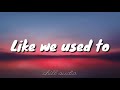 Download Lagu Like we used to - A rocket to the moon(lyrics)