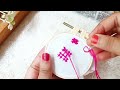চার ঘরের গুজরাটি সেলাই🪡❤️। Gujrati stitch tutorial for beginners #ytviral #ytvideo #gujratistitch