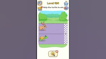 Dop 5 level 424 | Help the turtle to win | #shortsfeed #youtubeshorts #shorts #shortvideo #dop5