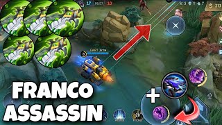 DO THIS JOHNSON ULT + FRANCO LONG HOOK COMBO!😱 BLADE OF DESPAIR BUILD | WOLFXOTIC | MOBILE LEGENDS