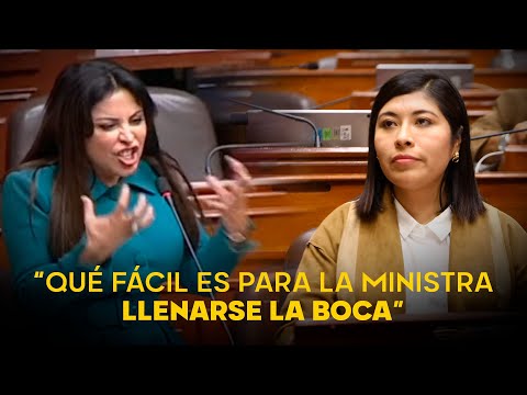 Patricia Chirinos insulta a ministra por su peso y piden sanción para ella