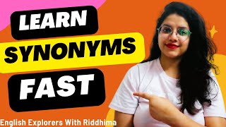 Thumbnail Level Up Your Vocabulary: Advanced Synonyms for 'FAST' #synonyms