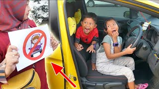 Drama Rere Mau Nyetir Mobil sendiri ?? untung ketahuan bunda !!