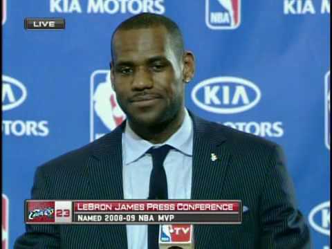 LeBron James shouts out Akron, his haters in Finals MVP speech