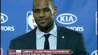 LeBron James MVP Speech on FOX Sports Ohio