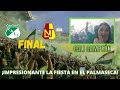 CALI CAMPEÓN - HINCHAS DEL CALI / Final Cali vs Tolima 2021-2 // FIESTA VERDE EN PALMASECA