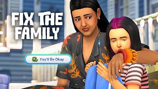 She just wants her DAD 😭 Fix The Family