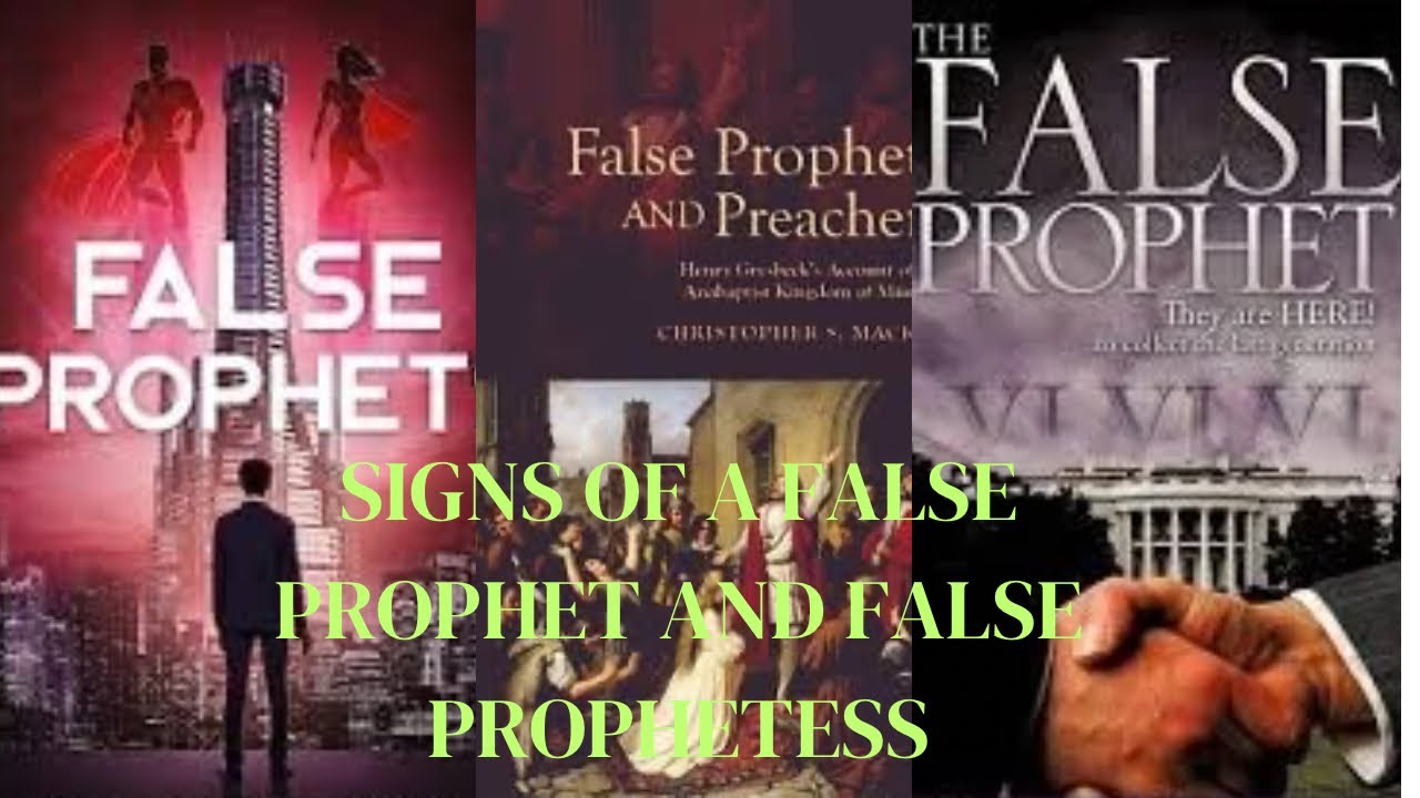 HOW TO IDENTIFY FALSE PROPHETS AND PROPHETESS - YouTube