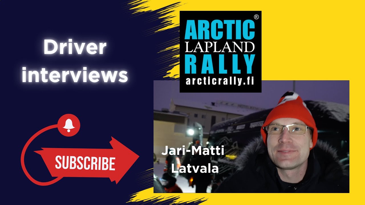Arctic Lapland Rally driver interviews 2025 before SS13