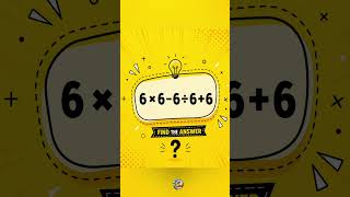 Bodmas question | bodmas problem #bodmasquestion #bodmas