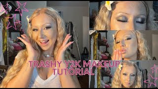 My Everyday Trashy Y2k Mcbling Makeup Routine