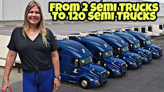 How We Started With No Money & 2 Used Semi Trucks To Over 120 Semi Trucks, First Ever Private Tour