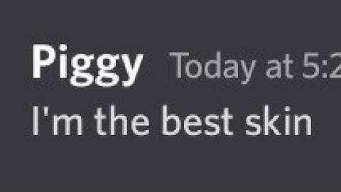 If Piggy Characters had a Discord Server