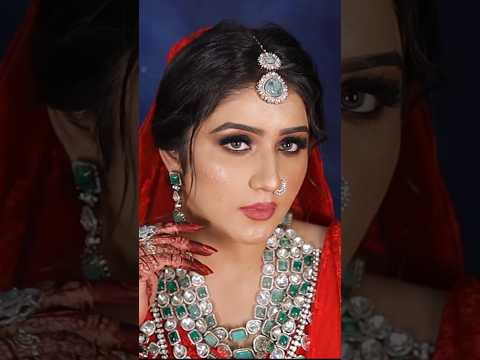 Bina filter and editing wala makeup hai ji 🤌🏻 Bridal Makeup Simran Kaur Makeovers #makeupartist