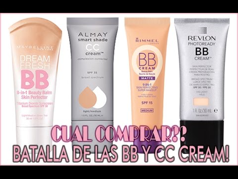 Resonar Perversión diccionario Batalla de las BB y CC CREAM: CUAL COMPRAR? Maybelline-Almay-Revlon-Rimmel  - YouTube