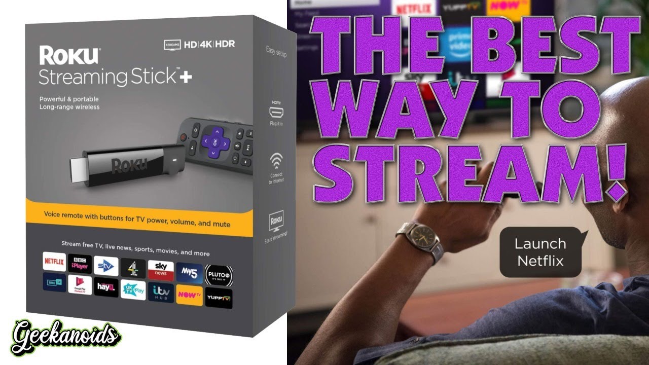 Roku Streaming Stick+ 4K Streaming Media Player Review YouTube
