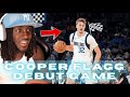 Reaction To Cooper Flagg Debut Vs OKC