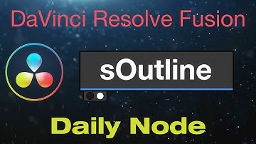 DaVinci Resolve Fusion sOutline Node