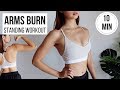 BEST Standing Arms Workout! 10 min BURN & TONING No Equipment Perfect For Beginners ◆ Emi ◆