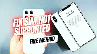 Working iPhone SIM Not Supported fix using mobile browser