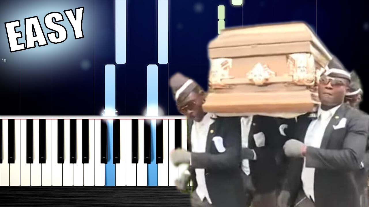 Coffin Dance Roblox Piano Easy 07 2021 - roblox virtual piano sheets megalovania