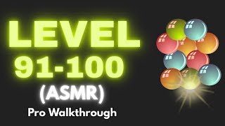 Bubble Shooter Gameplay || Level 91-100|| Satisfying ASMR & Logic Puzzles screenshot 5