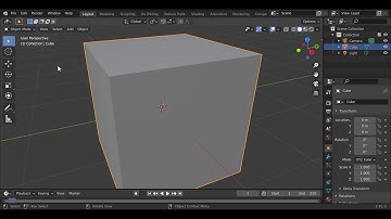 Ep 22: Frame Selected is a shortcut to Zoom in Blender 2.91