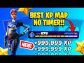 NEW *BEST XP MAP* NO TIMER to Level SUPER FAST in Fortnite CHAPTER 7 SEASON 2!! (FAST XP)