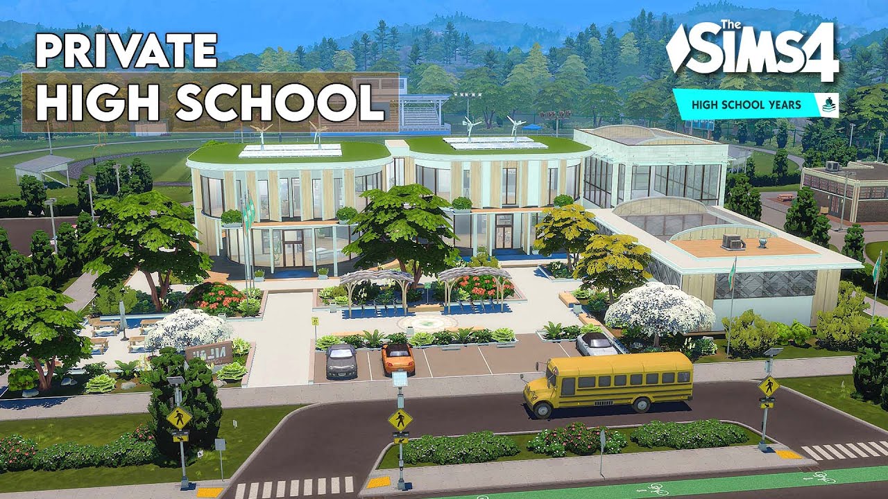 Private High School High School Years The Sims 4 No CC Stop Private High School High School Years The Sims 4 No CC Stop