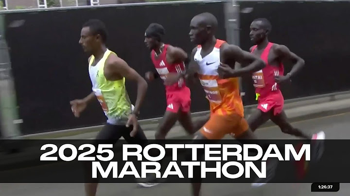2025 ROTTERDAM MARATHON