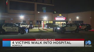 4 shooting victims show up to Norfolk General; witness said there was shooting at 7-Eleven near NSU