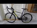 Cube Attain Race Disc Black'n Flashyellow 2018 Unboxing and Assembly 50 cm road bike