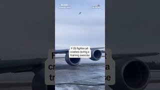 F-35 fighter jet crashes during a training exercise