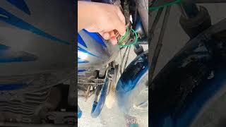 Dipper swich changed for bajaj st #wiring works #bikeproducts #125ccbike #bestoilchange