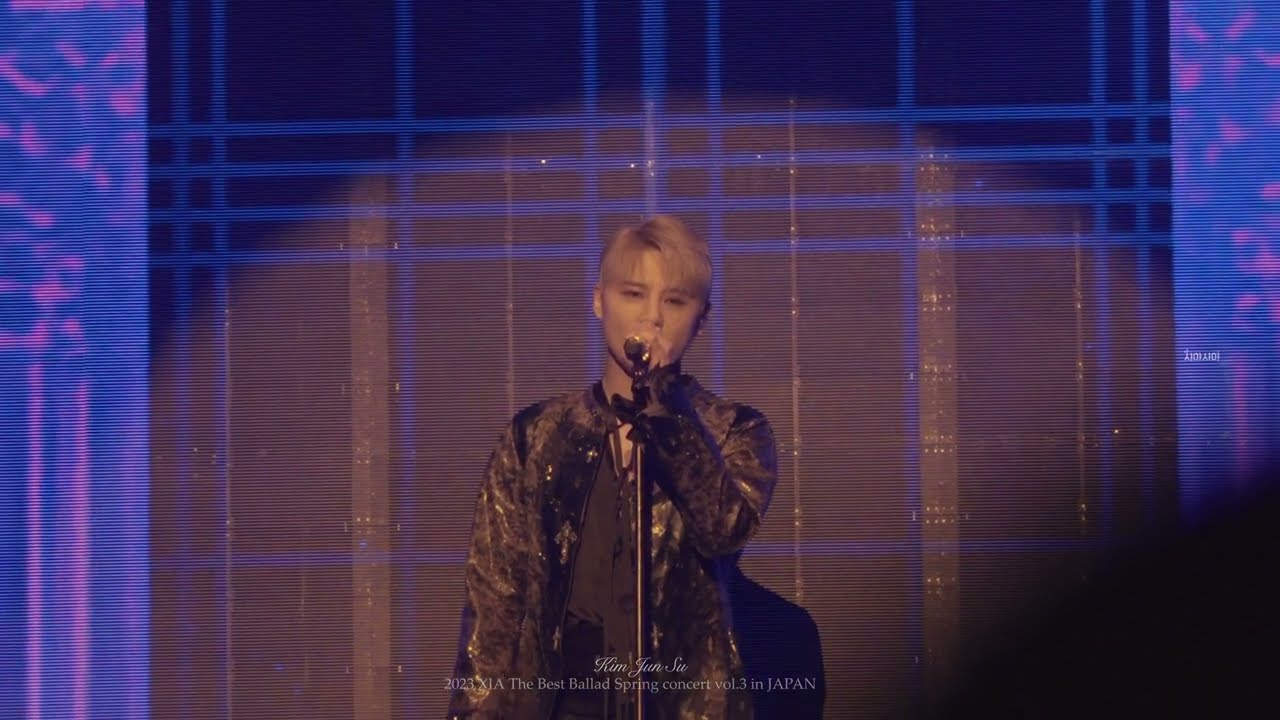 230409 김준수 그림자는길어지고(JP ver.) ㅣ2023 XIA The Best Ballad Spring concert vol.3 in JAPAN