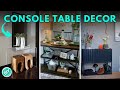 100 modern entryway console table decor ideas  console table design ideas for foyer  hallway