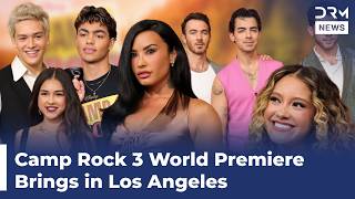 ⭐ Camp Rock 3 Stars Hit The Red Carpet For Los Angeles Premiere | Aa1y