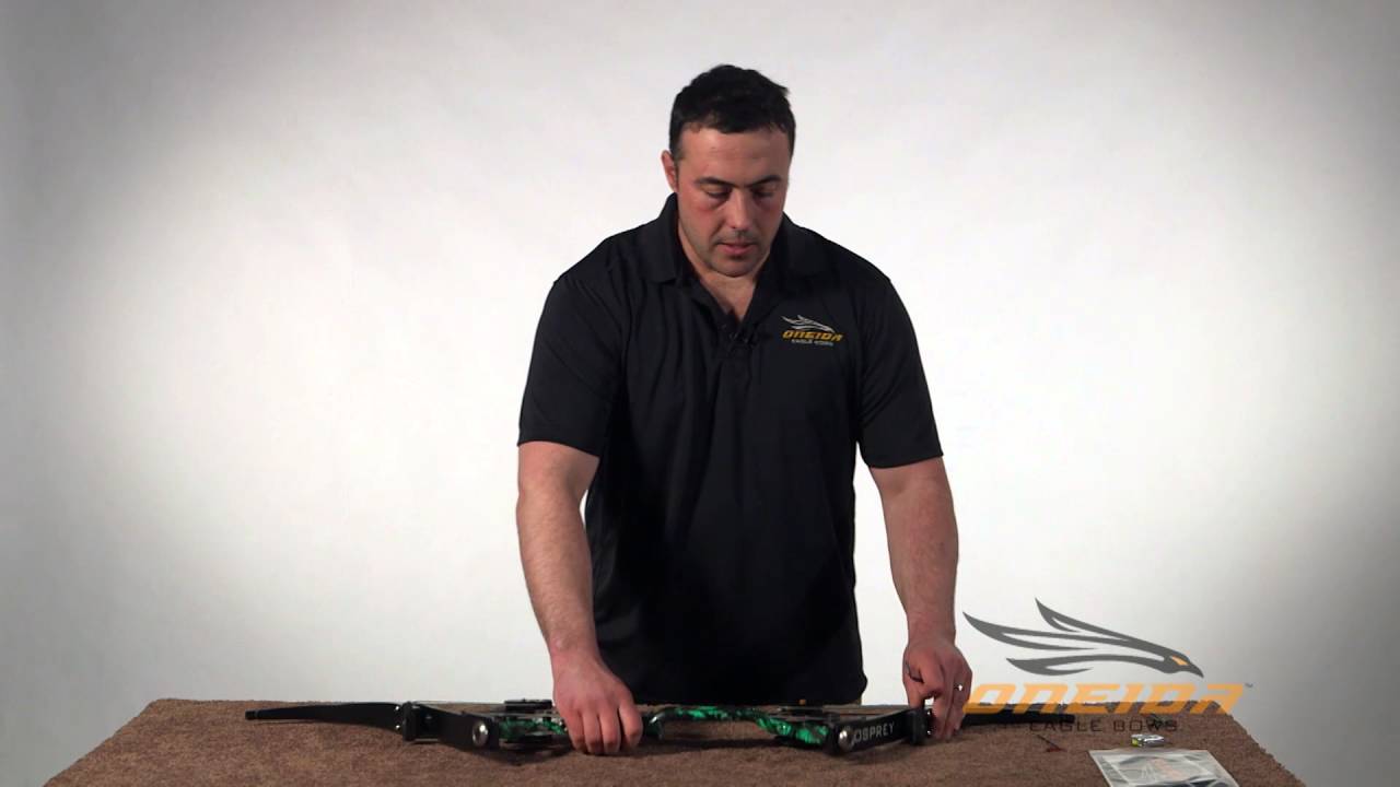 How to change the draw weight on your Oneida bow 