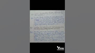 THREE QUESTIONS question answers Class 8th