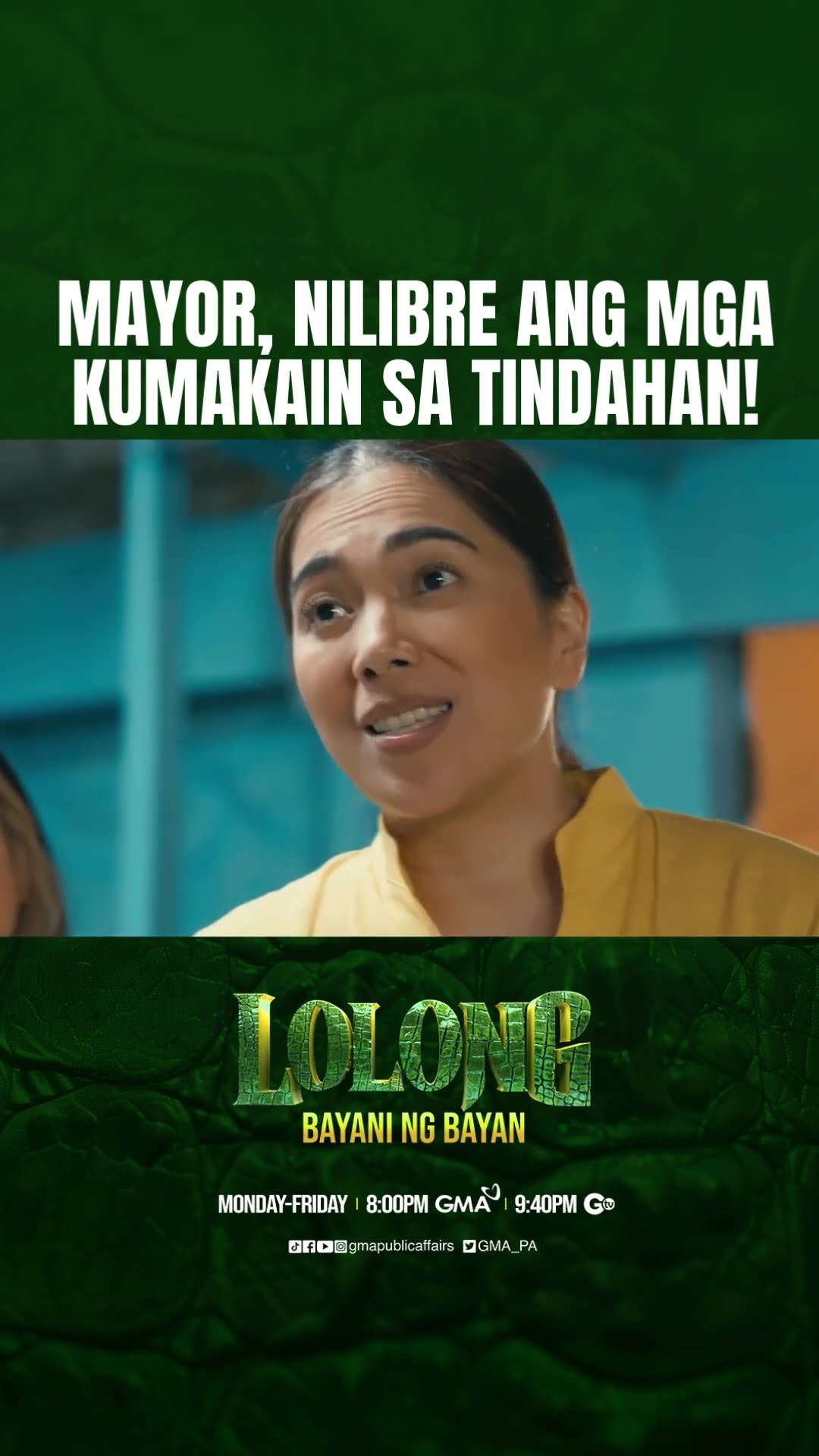 Mayor, nilibre ang mga kumakain sa tindahan! | Lolong 2