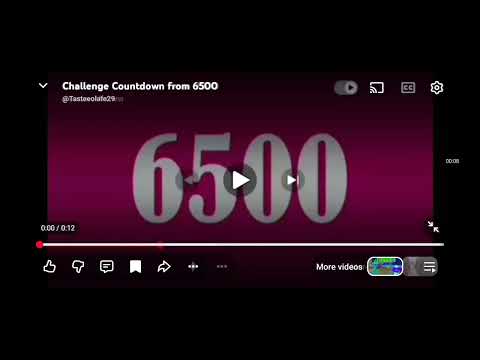 Challenge Countdown from 6666