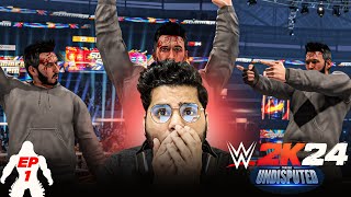#1 WWE 2K24 My Career Mode: Debut Match at SummerSlam - The Start of an Era! - RahulRKGamer
