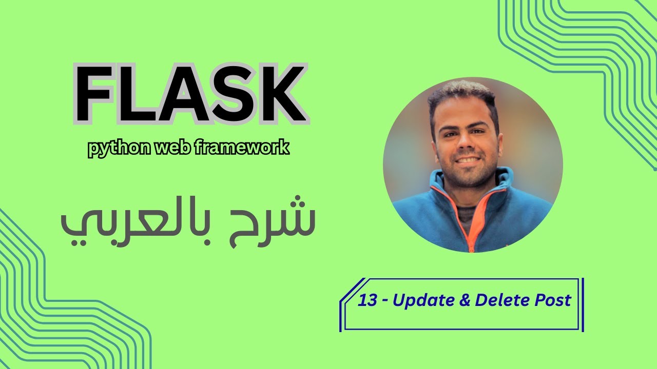Flask Python Web Framework : PART 13 - Update & Delete Post