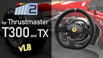 💾 Project Cars 2 FFB Custom Settings v1.8 for T300/TX