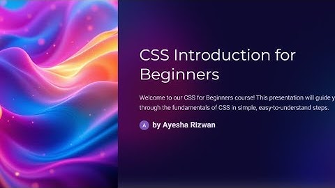 CSS for Beginners in Hindi/Urdu | Complete CSS Tutorial with Easy Real Life Examples – Part 1