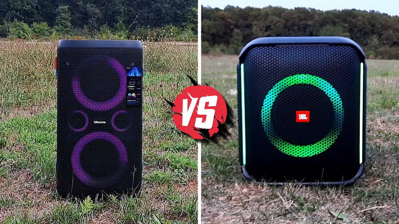 🥵JBL Partybox ENCORE vs HISENSE Party Rocker ONE Plus : Outdoor Sound ...