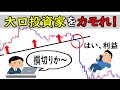 第5回 大口の損切りを利益に変える方法を教えます。大口はカモにしましょう。
